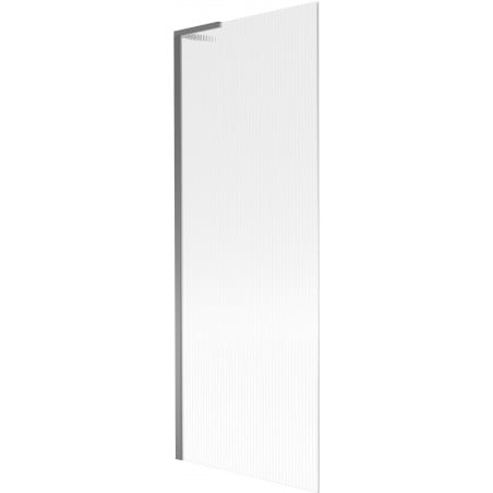 Mexen Next L panel de bañera 1-ala 70 x 150 cm, rayas, metal de arma - 895-070-000-03-09-95