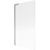 Mexen Next L vannisein 1-ukseline 100 x 150 cm, triibuline, gun metal - 895-100-000-03-09-95