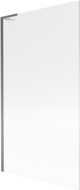 Mexen Next L vannisein 1-ukseline 100 x 150 cm, triibuline, gun metal - 895-100-000-03-09-95