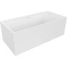 Mexen Nita vrijstaande badkuip 170 x 80 cm, wit, witte overloop - 52091708000-20