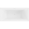 Mexen Nita vrijstaande badkuip 170 x 80 cm, wit, witte overloop - 52091708000-20