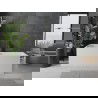 Mexen Nita vrijstaande badkuip 170 x 80 cm, wit, overloop gun metal - 52091708000-95