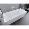 Mexen Lita freistehende Badewanne 170 x 75 cm, weiß, Überlauf weiß - 52121707500-20