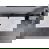 Mexen Lita vrijstaande badkuip 170 x 75 cm, wit, zwarte overloop - 52121707500-70