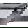 Mexen Lita freestanding bathtub 170 x 75 cm, white/black, brushed nickel overflow - 52121707575-97