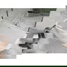 Mexen Tonia vrijstaande badkuip 170 x 75 cm, wit, chrom overloop - 52171707500-01