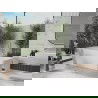 Mexen Tonia vrijstaande badkuip 170 x 75 cm, wit, chrom overloop - 52171707500-01