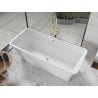 Mexen Tonia baignoire autoportante 170 x 75 cm, blanche, trop-plein doré - 52171707500-50