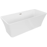 Mexen Tonia μπανιέρα ελεύθερης τοποθέτησης 170 x 75 cm, λευκή, υπερχείλιση