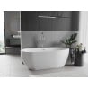 Mexen Eos freestanding bathtub 150 x 75 cm, white, chrome overflow - 52471507500-01