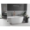 Mexen Eos freestanding bathtub 170 x 75 cm, white, overflow rose gold - 52471707500-60