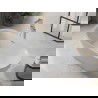 Mexen Roxy vrijstaande badkuip 170 x 80 cm, wit, overloop chroom - 51201708000-01