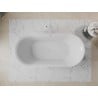 Mexen Roxy free-standing bathtub 170 x 80 cm, white, white overflow - 51201708000-20