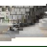 Mexen Roxy freistehende Badewanne 170 x 80 cm, weiß, Überlauf gold - 51201708000-50