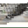 Mexen Roxy freistehende Badewanne 170 x 80 cm, weiß, Abfluss gebürstet - 51201708000-55