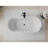Mexen Roxy baignoire autoportante 170 x 80 cm, blanc, évacuation noire - 51201708000-70