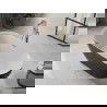 Mexen Roxy vrijstaande badkuip 170 x 80 cm, wit/zwart, gouden geborstelde overloop - 51201708075-55