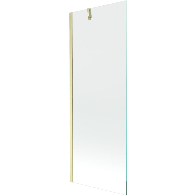Mexen Next paravan za kadu s jednim krilom 70 x 150 cm, proziran, zlato četkani - 895-070-000-00-00-55