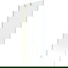 Mexen Next Badewannenwand, 1-flügelig, 70 x 150 cm, transparent, gebürstetes Gold - 895-070-000-00-00-55