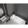 Mexen Next 1-wing Bathtub Screen 50 x 150 cm, Transparent, Brushed Copper - 895-050-000-00-00-65