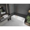 Mexen Next bathtub screen 1-wing 100 x 150 cm, transparent, brushed copper - 895-100-000-00-00-65