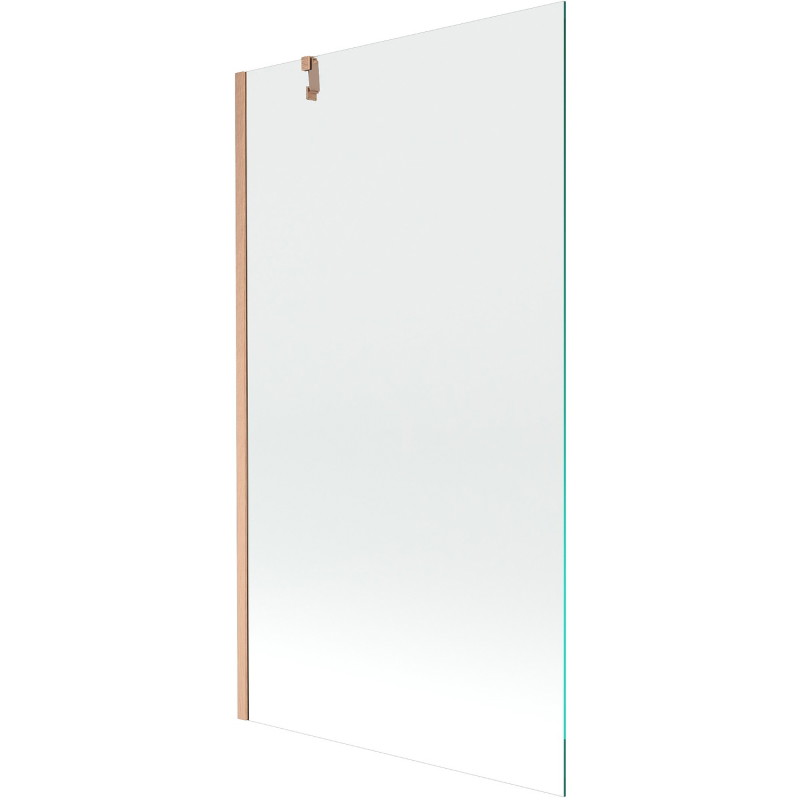 Mexen Next jednokrilni tuš paravan 100 x 150 cm, proziran, brušeni bakar - 895-100-000-00-00-65
