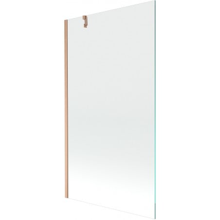 Mexen Next bathtub screen 1-wing 100 x 150 cm, transparent, brushed copper - 895-100-000-00-00-65