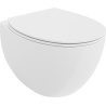Mexen Egg WC-Schüssel Rimless mit Soft-Close Slim Sitz, Duroplast, weiß glänzend - 30245000