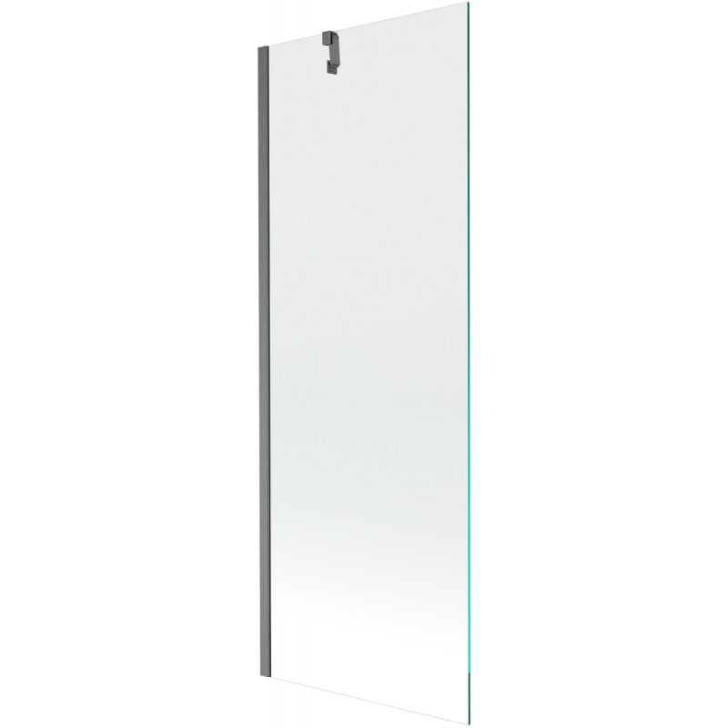 Mexen Next Duschwand 1-flügelig 70 x 150 cm, transparent, gebürstet grau - 895-070-000-00-00-66