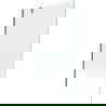 Mexen Next badwand 1-delig 100 x 150 cm, transparant, geweergrijs geborsteld - 895-100-000-00-00-66