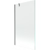 Mexen Next vanniseina, 1-osaline, 100 x 150 cm, läbipaistev, harjatud relv-hall - 895-100-000-00-00-66