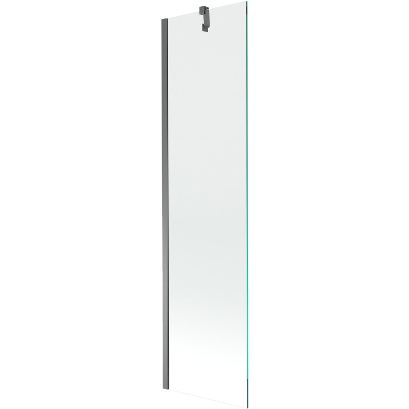 Mexen Next vanniparavan, 1-tiivaline 50 x 150 cm, läbipaistev, gun metal - 895-050-000-00-00-95