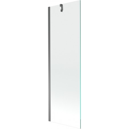 Mexen Next yksiovinen suihkuseinä 60 x 150 cm, läpinäkyvä, gun metal - 895-060-000-00-00-95