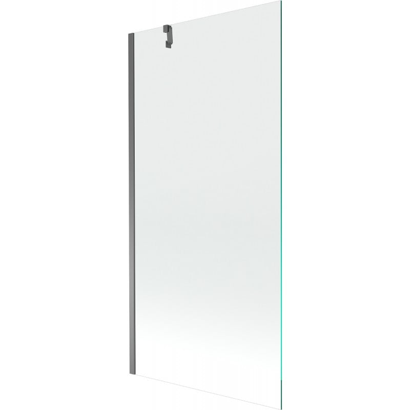 Mexen Next yksiosainen suihkuseinä 90 x 150 cm, läpinäkyvä, gun metal - 895-090-000-00-00-95