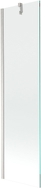 Mexen Next parawan nawannowy 1-skrzydłowy 50 x 150 cm, transparent, nikiel szczotkowany - 895-050-000-00-00-97
