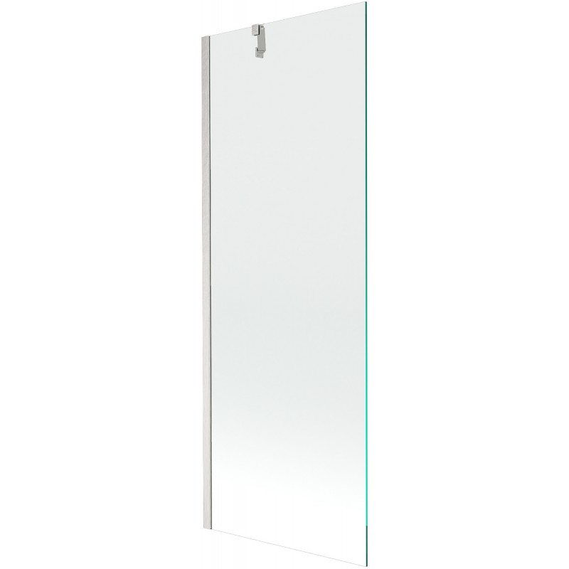 Mexen Next badwand 1-deurs 70 x 150 cm, transparant, geborsteld nikkel - 895-070-000-00-00-97