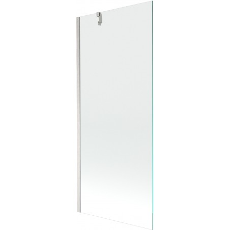 Mexen Next 1-panel bath screen 80 x 150 cm, transparent, brushed nickel - 895-080-000-00-00-97