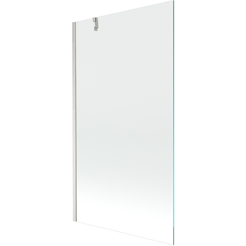 Mexen Next vanniekraan üksikuks 100 x 150 cm, läbipaistev, harjatud nikkel - 895-100-000-00-00-97