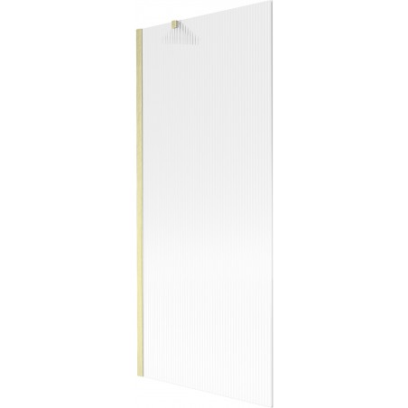 Mexen Next vannitoa üksiosa ekraan 80 x 150 cm, triibuline, kuldne harjatud - 895-080-000-00-09-55