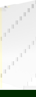 Mexen Next 1-panel bath screen 90 x 150 cm, stripes, brushed gold - 895-090-000-00-09-55