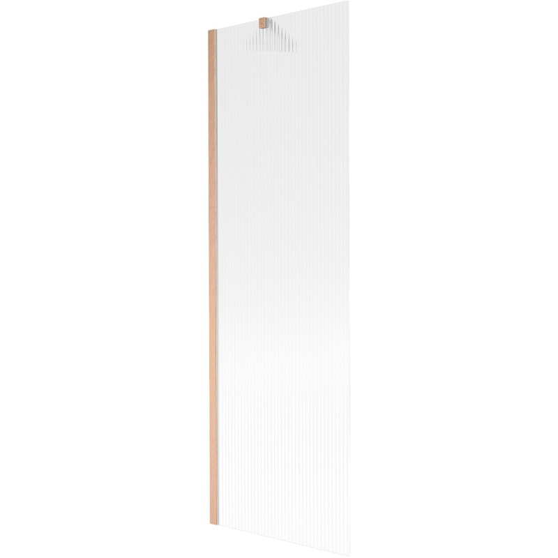 Mexen Next vannitoa dušisein 1-tiivaline 60 x 150 cm, triibud, harjatud vask - 895-060-000-00-09-65