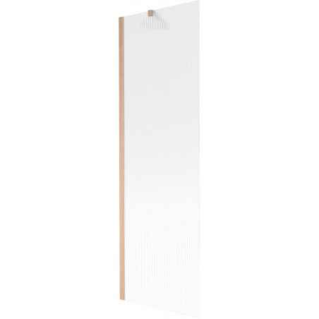 Mexen Next vannitoa dušisein 1-tiivaline 60 x 150 cm, triibud, harjatud vask - 895-060-000-00-09-65