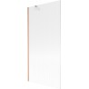 Mexen Next vanniparavan, 1-tiivaga, 90 x 150 cm, triibuline, harjatud vask - 895-090-000-00-09-65