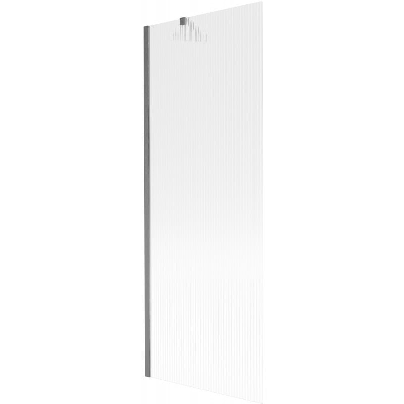 Mexen Next Wannenwand 1-flügelig 70 x 150 cm, Streifen, gebürstet gun gray - 895-070-000-00-09-66