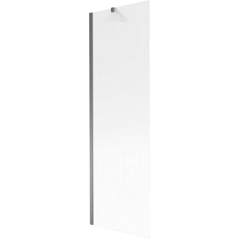 Mexen Next kada paravan s jednim krilom 60 x 150 cm, pruge, pištoljski metal - 895-060-000-00-09-95