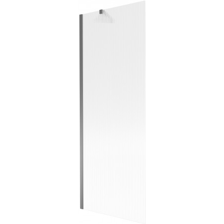 Mexen Next dušas ekrāns ar vienu spārnu 70 x 150 cm, svītras, gun metal - 895-070-000-00-09-95