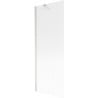 Mexen Next Badewannenfaltwand 1-flügelig 70 x 150 cm, Streifen, gebürsteter Nickel - 895-070-000-00-09-97