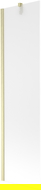 Mexen Next painel de banho 1-folha 50 x 150 cm, fosco, dourado escovado - 895-050-000-00-30-55