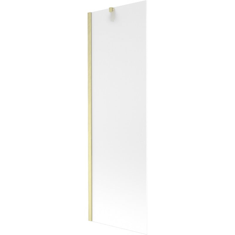 Mexen Next Badewannenabtrennung einflügelig 60 x 150 cm, mattiert, gold gebürstet - 895-060-000-00-30-55