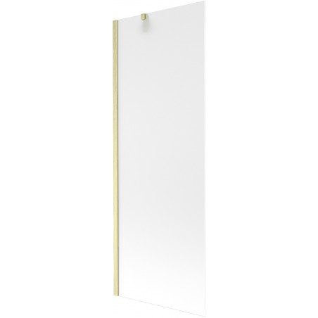 Mexen Next 1-krilni zaslon za kadu 70 x 150 cm, matiran, zlatni četkani - 895-070-000-00-30-55